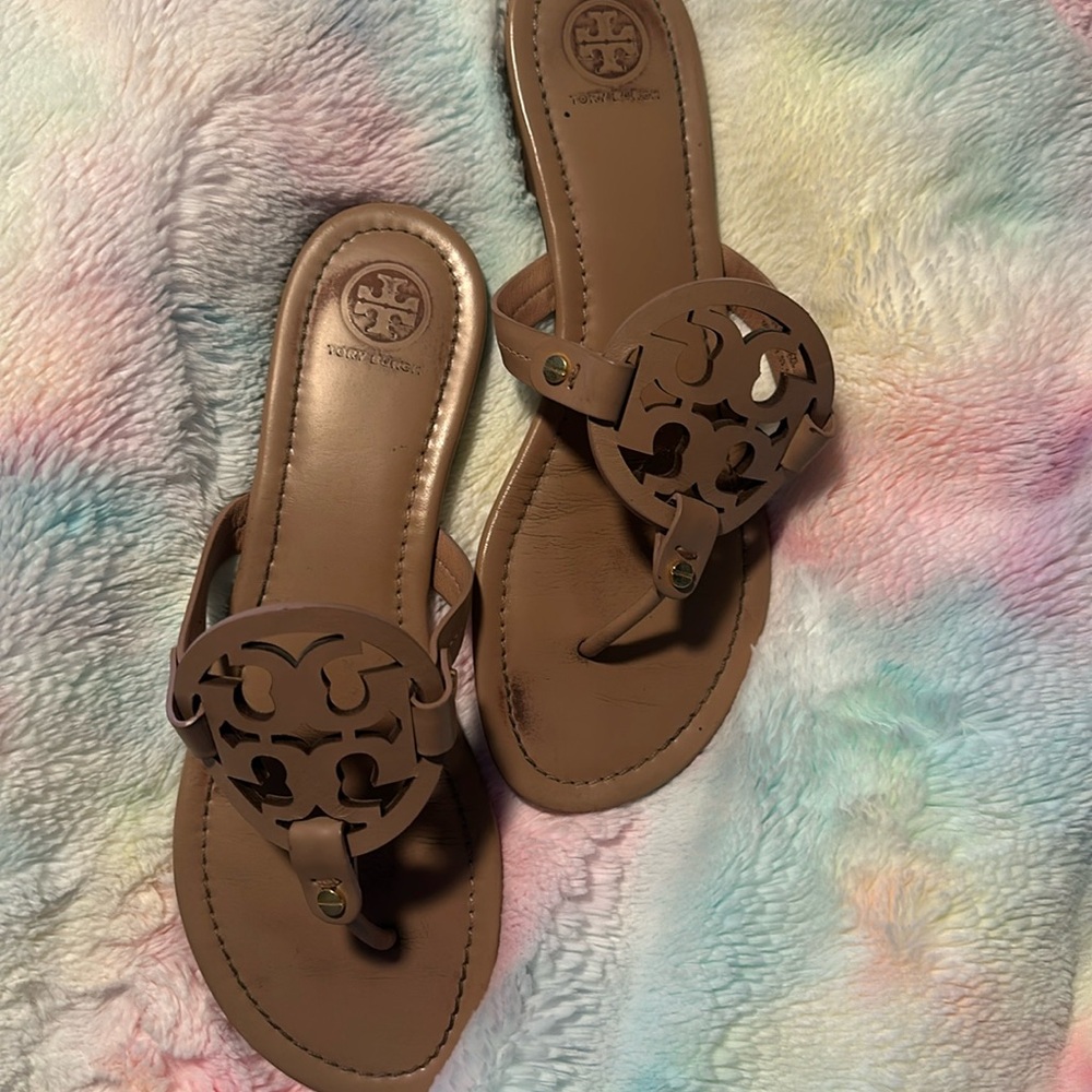 Authentic Tory Burch miller sandals size 9.5